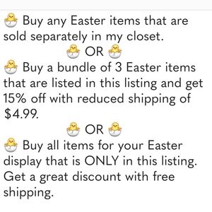 🐣🐣EASTER DEALS🐣🐣